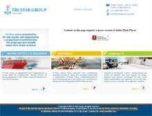 Tablet Screenshot of mytristargroup.com